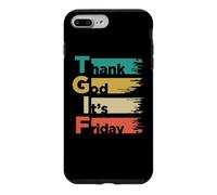 Custodia per iPhone 7 Plus/8 Plus TGIF Thank God Its Friday - Giorno feriale Fine settimana