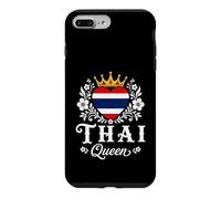 Custodia per iPhone 7 Plus/8 Plus Thai Queen Thailand Flag Proud Thai Woman