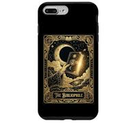 Custodia per iPhone 7 Plus/8 Plus The Bibliophile Tarocco Carta Estetica Celeste Book Lover