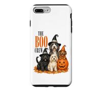 Custodia per iPhone 7 Plus/8 Plus The Boo Crew Halloween Dogs Pumpkin Witch Hat