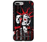 Custodia per iPhone 7 Plus/8 Plus The Boys Homelander Statue of Liberty Skull Graffiti TV Show