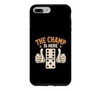 Custodia per iPhone 7 Plus/8 Plus The Champ Is Here Domino King Domino Player Tile Lover