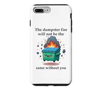 Custodia per iPhone 7 Plus/8 Plus The Dumpster Fire Will Not Be the Same Without You Coworker
