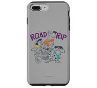 Custodia per iPhone 7 Plus/8 Plus The Flintstones Barney Fred Wilma Road Trip