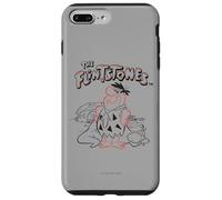 Custodia per iPhone 7 Plus/8 Plus The Flintstones Fred with Sleeping Dino