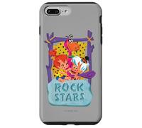 Custodia per iPhone 7 Plus/8 Plus The Flintstones Pebbles and Bam Bam Rock Stars