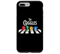 Custodia per iPhone 7 Plus/8 Plus The Giggles Playful Characters Crossing Together