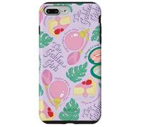 Custodia per iPhone 7 Plus/8 Plus The Golden Girls Retro Tropical Repeating Icons Funny TV