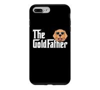 Custodia per iPhone 7 Plus/8 Plus The GoldFather Funny Golden Retriever Amante Uomini