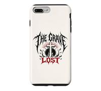 Custodia per iPhone 7 Plus/8 Plus The Grave, croce della risurrezione cristiana, arte heavy metal