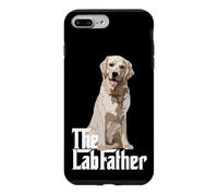 Custodia per iPhone 7 Plus/8 Plus The Lab Father Golden Labrador Yellow Retriever Dad Dad Dog