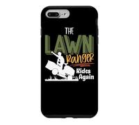 Custodia per iPhone 7 Plus/8 Plus The Lawn Ranger Rides Again - Mower Mowing - Lawn Caretaker
