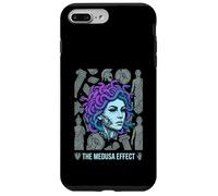 Custodia per iPhone 7 Plus/8 Plus The Medusa Effect Greco Mitologia Gorgone Statua Pietra Serpente