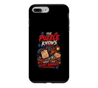 Custodia per iPhone 7 Plus/8 Plus The Puzzle Knows Puzzler Puzzle Shirt