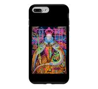 Custodia per iPhone 7 Plus/8 Plus The Queen, Cool Hand Drawn Graffiti Queen Cartoon Graphic