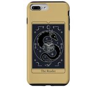 Custodia per iPhone 7 Plus/8 Plus The Reader Tarocchi Carta Mystic Dragon Book Magic