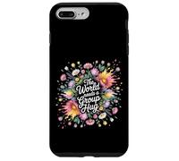 Custodia per iPhone 7 Plus/8 Plus The World Needs A Group Hug Motivazione della gentilezza |-