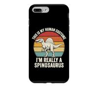 Custodia per iPhone 7 Plus/8 Plus This Is My Human Costume I'm Really A Spinosaurus