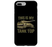 Custodia per iPhone 7 Plus/8 Plus This Is My Tank Armor Military Joke