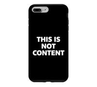 Custodia per iPhone 7 Plus/8 Plus This Is Not Content