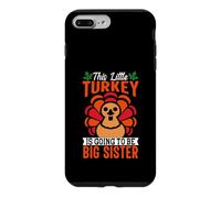 Custodia per iPhone 7 Plus/8 Plus This Little Turkey S sta per diventare una sorella maggiore