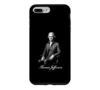 Custodia per iPhone 7 Plus/8 Plus Thomas Jefferson Classico Padre Fondatore Ritratto