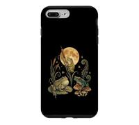 Custodia per iPhone 7 Plus/8 Plus Three Frogs Moon Vintage Amphibian Cottagecore Art