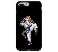 Custodia per iPhone 7 Plus/8 Plus Tigre Arti marziali Karate Kickboxing Taekwondo Jiu Jitsu