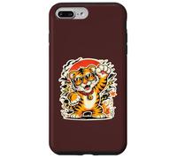 Custodia per iPhone 7 Plus/8 Plus Tigre Natura Wildlife | Cool Big Cats Wildlife Graphic