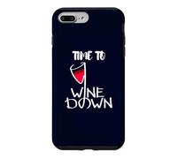 Custodia per iPhone 7 Plus/8 Plus Time To Wine Down - Sorseggiare, rilassare, ripetere! Bere sarcastico