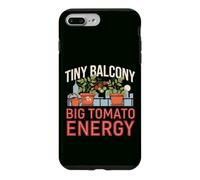 Custodia per iPhone 7 Plus/8 Plus Tiny Balcony Big Tomato Energy Orto Urbano Ironico