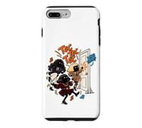 Custodia per iPhone 7 Plus/8 Plus Toc Toc Toc Chi è lì Divertente meme di danza Brainrot AI