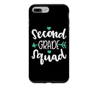 Custodia per iPhone 7 Plus/8 Plus Torna alla scuola 2nd Grade Squad per insegnanti studenti