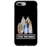 Custodia per iPhone 7 Plus/8 Plus Totus Tuus Maria Totalmente tua cattolica JPII Madre Maria