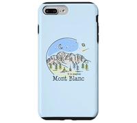 Custodia per iPhone 7 Plus/8 Plus Tour Du Mont Blanc Montblanc TMB Escursionismo Trekking Regalo Francia