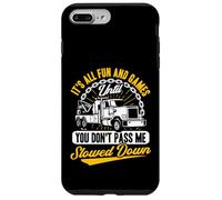 Custodia per iPhone 7 Plus/8 Plus Tow Truck Driver Wrecker Its all fun until you don't pass me