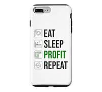 Custodia per iPhone 7 Plus/8 Plus Trader di criptovalute - Mangia ripetizione profitto sonno