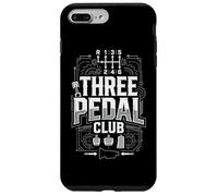 Custodia per iPhone 7 Plus/8 Plus Trasmissione manuale Tre Pedali Stick Shift Car