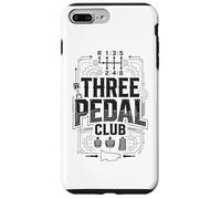 Custodia per iPhone 7 Plus/8 Plus Trasmissione manuale Tre Pedali Stick Shift Car
