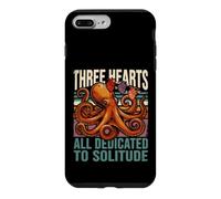 Custodia per iPhone 7 Plus/8 Plus Tre cuori tutti dedicati alla solitudine polpo
