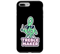Custodia per iPhone 7 Plus/8 Plus Treble Maker Divertente Musicista Chiave di Violino Pun