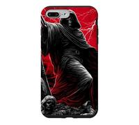 Custodia per iPhone 7 Plus/8 Plus Tristo Mietitore Falce Angeli Caduti Dark Gothic Horror Art