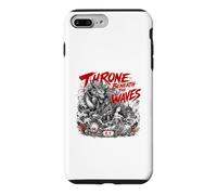 Custodia per iPhone 7 Plus/8 Plus Trono Sotto Le Onde Giapponesi Drago giapponese Leggenda