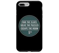 Custodia per iPhone 7 Plus/8 Plus Trova gli indizi Risolvi la frase degli amanti della stanza di fuga dei puzzle