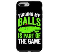 Custodia per iPhone 7 Plus/8 Plus Trovare le mie palle fa parte del gioco Divertente golf umorismo golfista