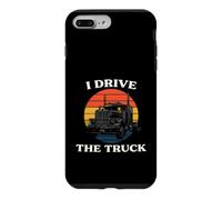 Custodia per iPhone 7 Plus/8 Plus Truck Driver I Drive The Truck Retro Big Rig
