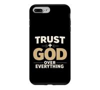 Custodia per iPhone 7 Plus/8 Plus Trust God Over Everything Christian Faith Religious