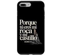 Custodia per iPhone 7 Plus/8 Plus Tu sei la mia roccia e la mia fortezza Salmi 31:3