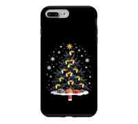 Custodia per iPhone 7 Plus/8 Plus Tucano Uccello Albero di Natale Tropicale Vac