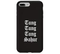 Custodia per iPhone 7 Plus/8 Plus Tung Tung Tung Sahur Meme Chant Viral Joke Drumming Legno Log